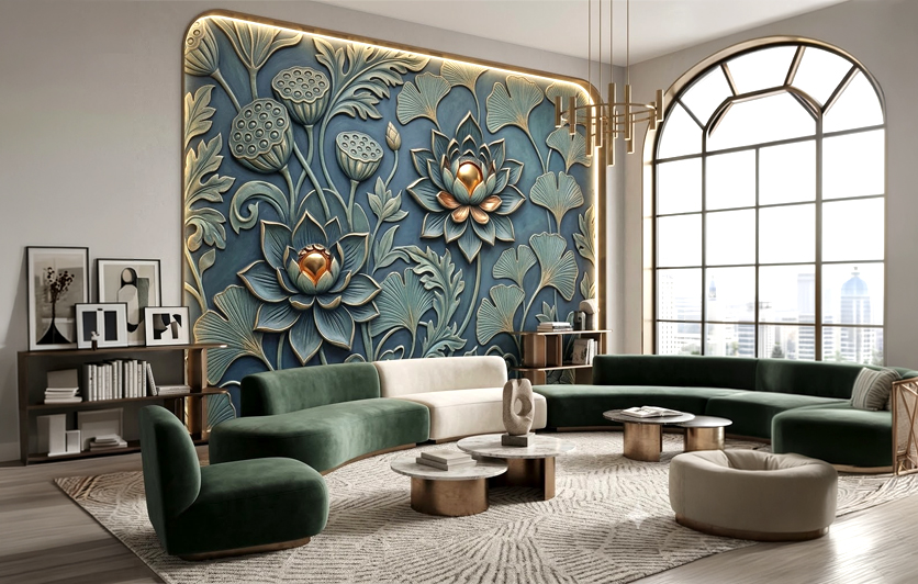 3D Effect Wall Murals