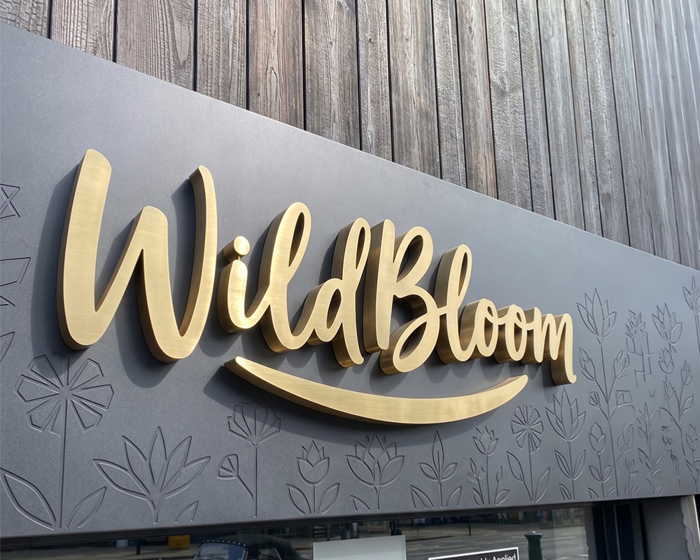 3D Lettering Signage