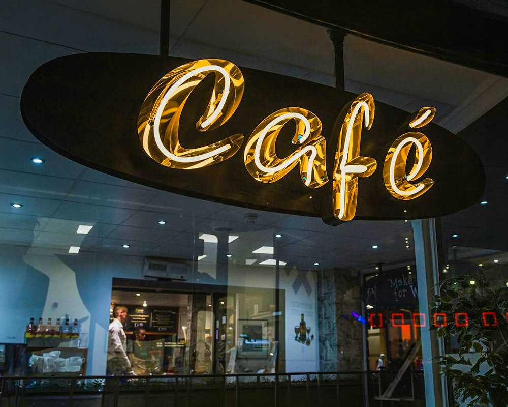Cafe Name Board