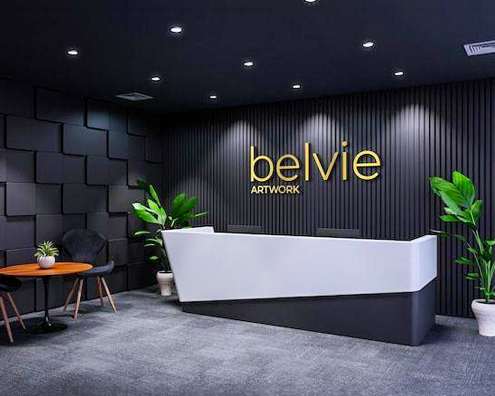 Company Name Board