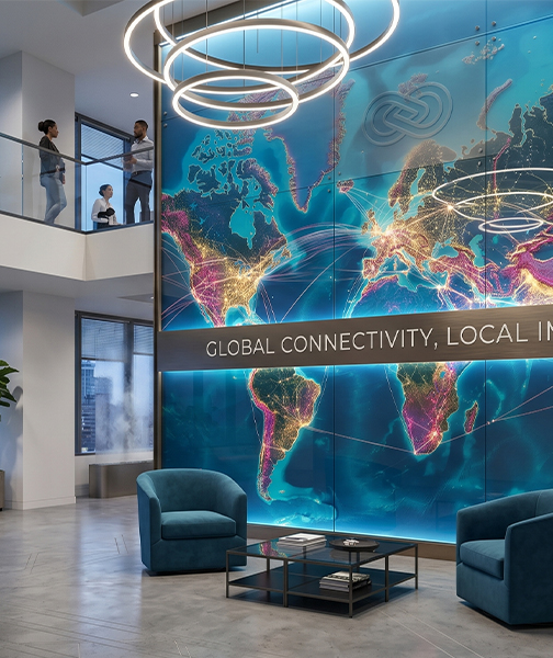 Indoor Office Branding in Every Corner