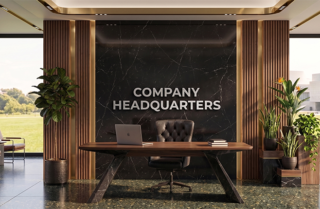 Corporate Wall Branding