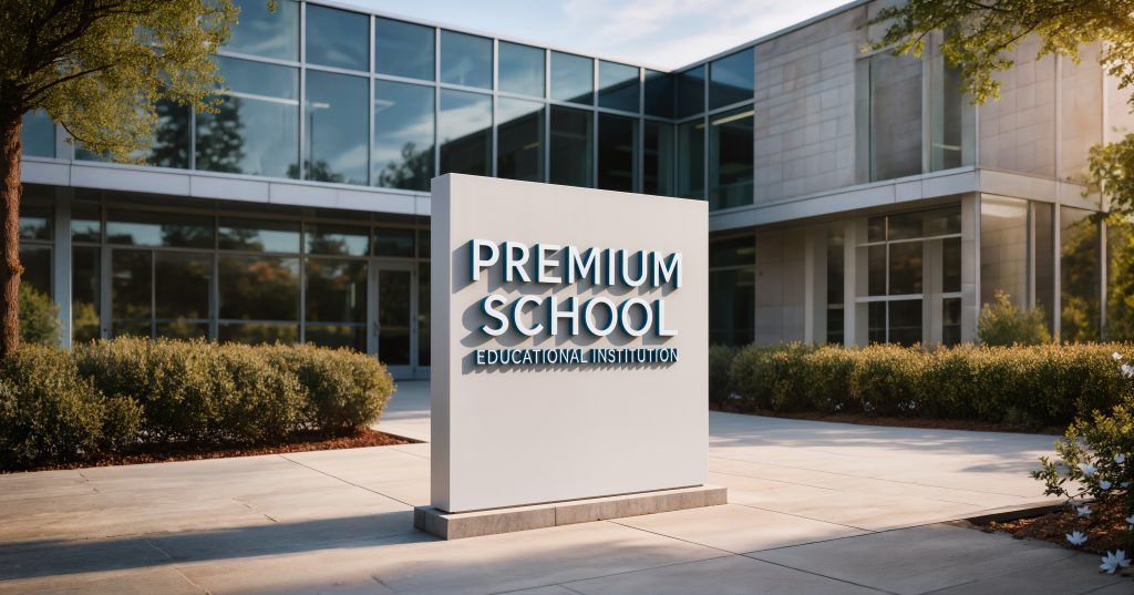 Custom School Signage
