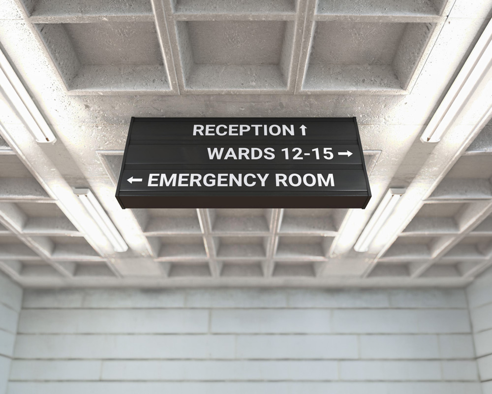 Directional Name Board