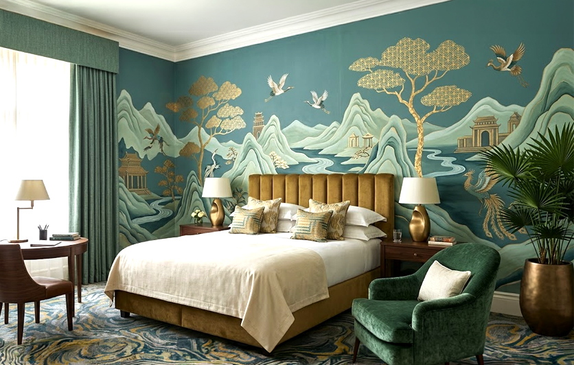 Guest Room Wall Murals