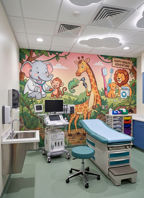 Healthcare Interior Graphics Chennai