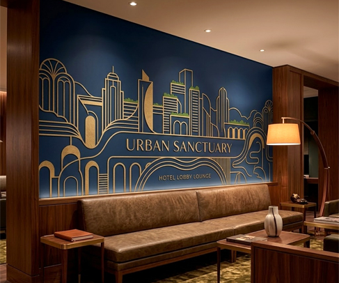 Hotel Wall Graphics Bangalore