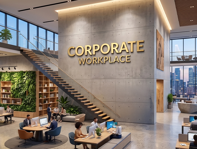 Indoor Office Branding