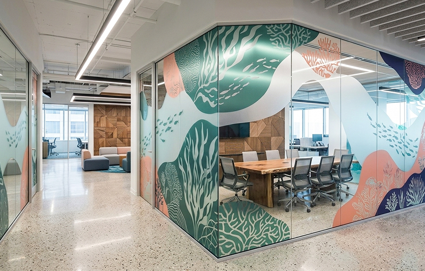 Office Glass Branding