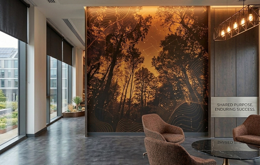 Office Window Branding