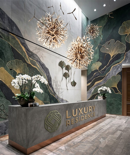 Reception & Front Desk Branding
