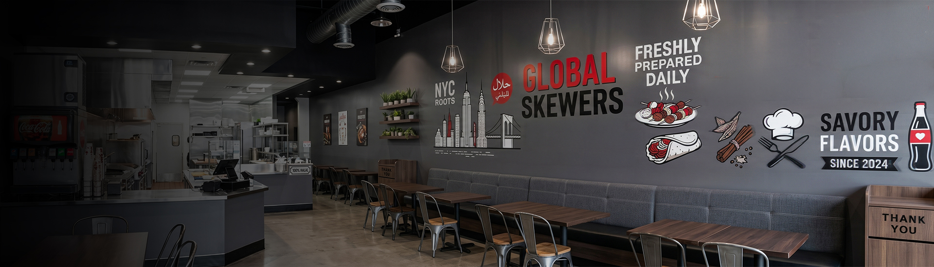 Restaurant Wall Stickers