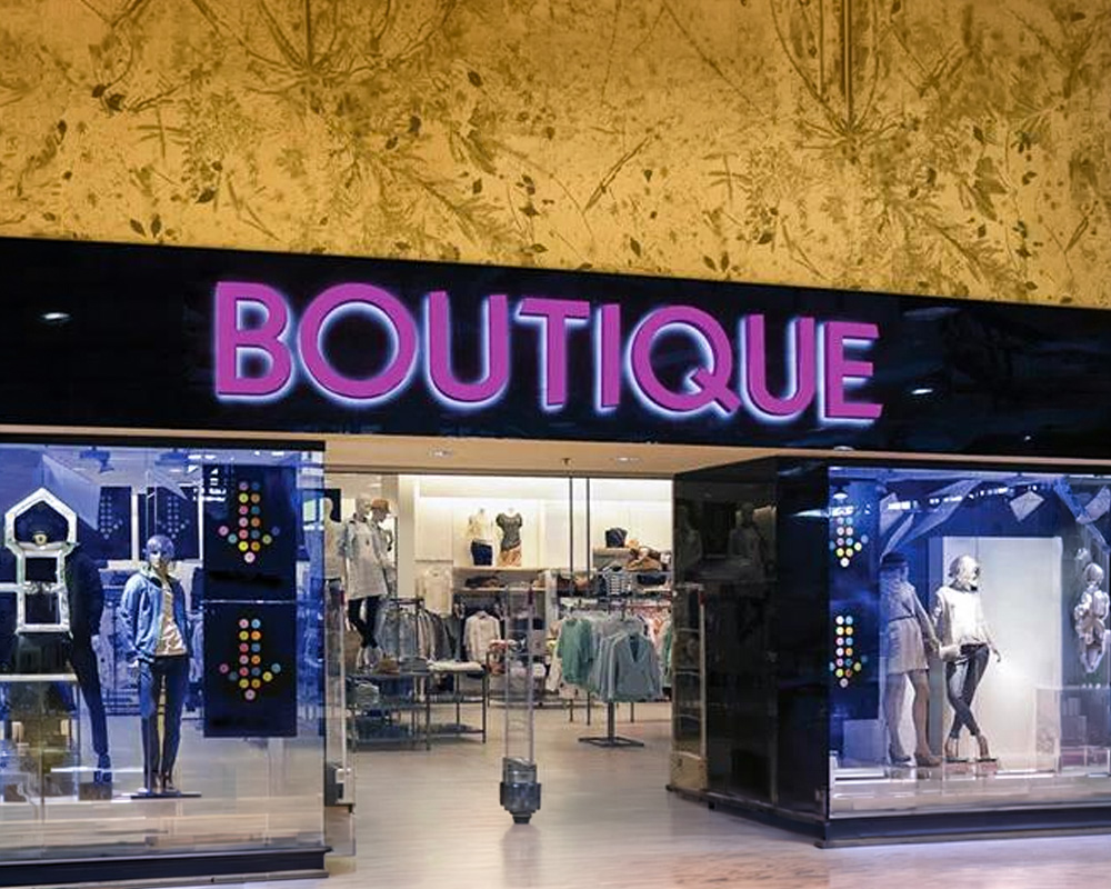 Retail Name Board