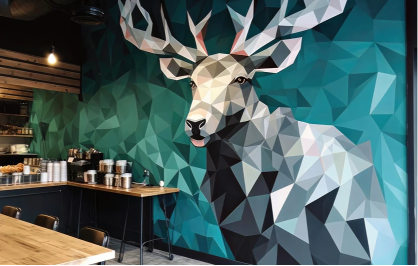 Coffee Shop Wall Stickers