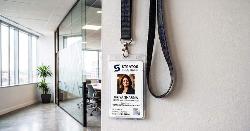 Custom Employee ID Card Printing