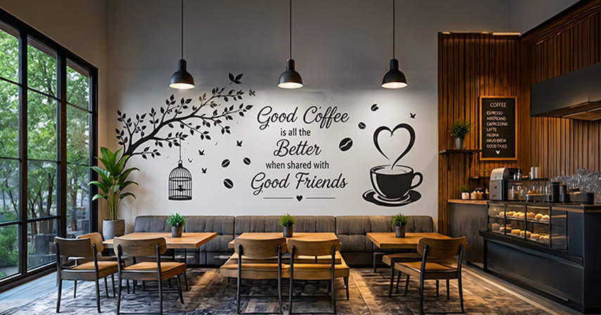 Custom Restaurant Wall Graphics