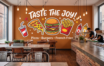 Menu & Promotional Graphics