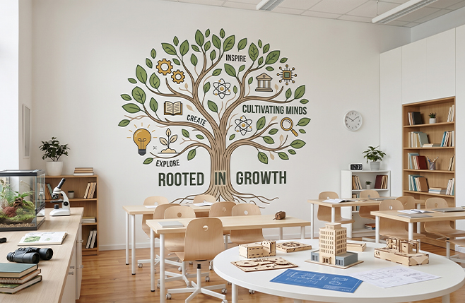 Nursery School Wall Graphics