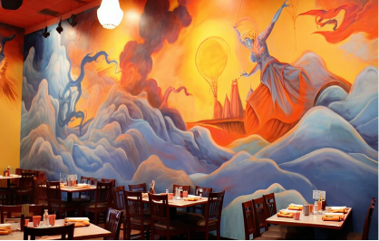 Restaurant Wall Stickers & Murals