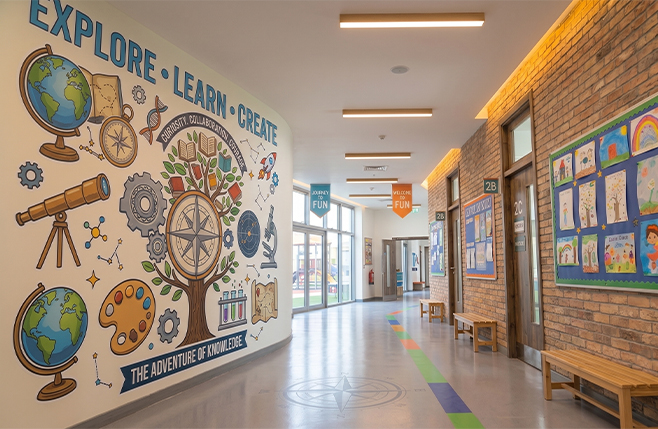 School Interior Graphics