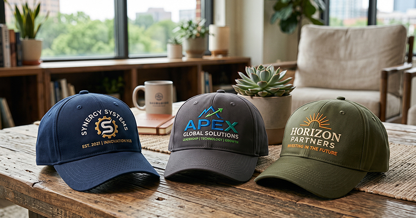 Custom Logo Caps