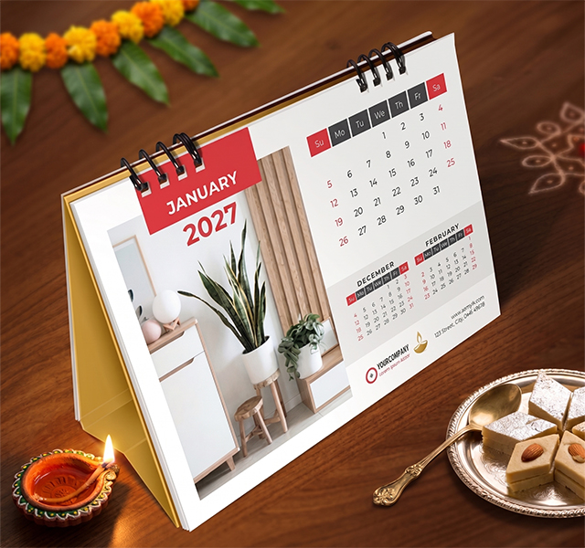 Diwali Desk Calendar
