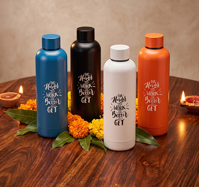 Diwali Personalized Water Bottle