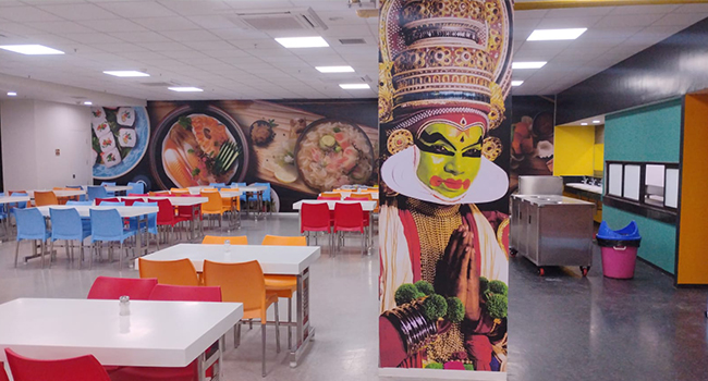 Mitsubishi Electronics – Indoor Wall Branding, Chennai