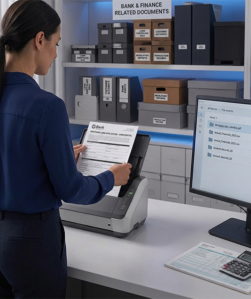Bank & Finance Document Scanning