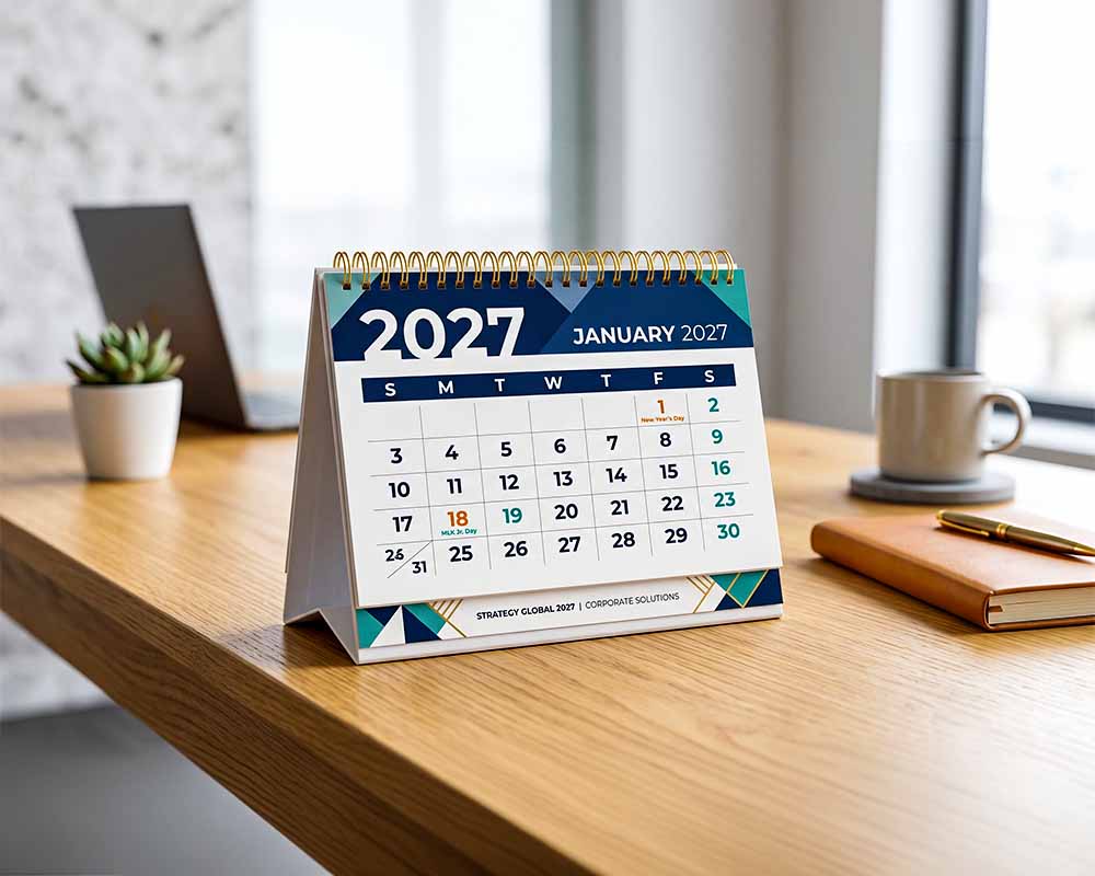 Custom Calendar Printing Kerala