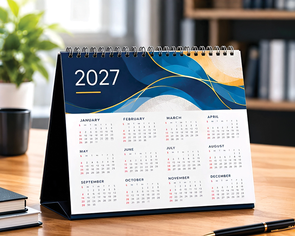 Custom Calendar Printing Madurai