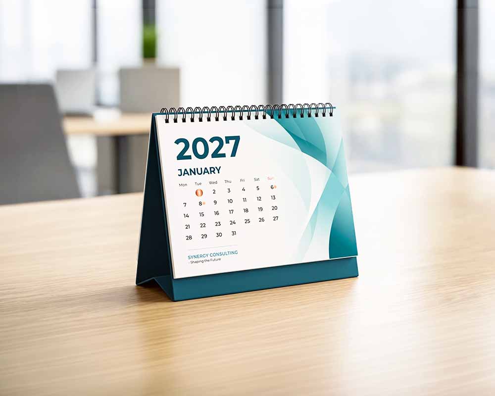 Desk Calendar Printing Trivandrum