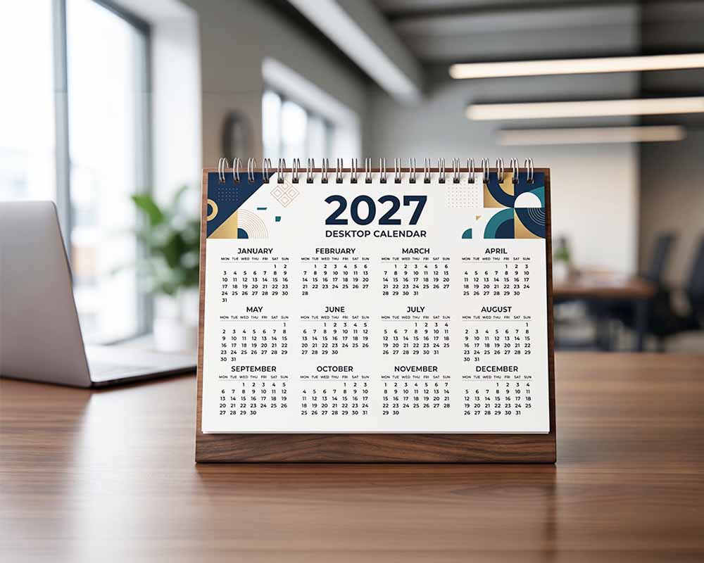Desktop Calendar Printing