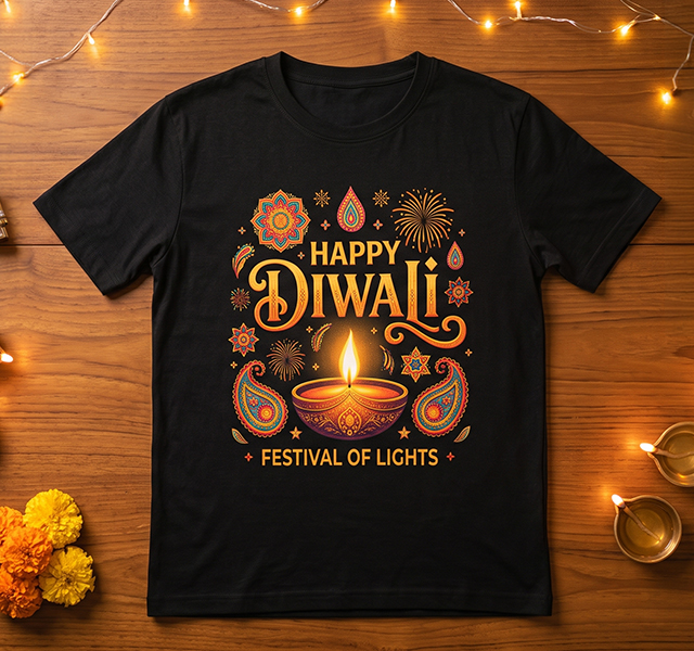 Diwali Personalized T-Shirts