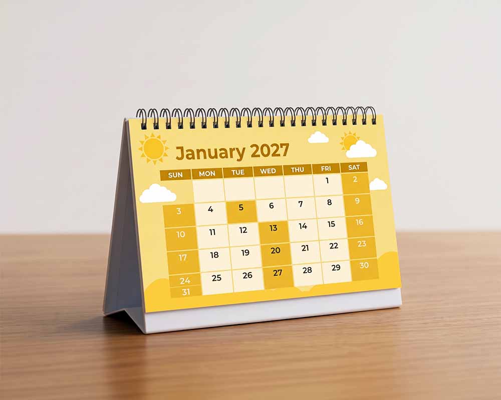 Office Desk Calendar Coimbatore