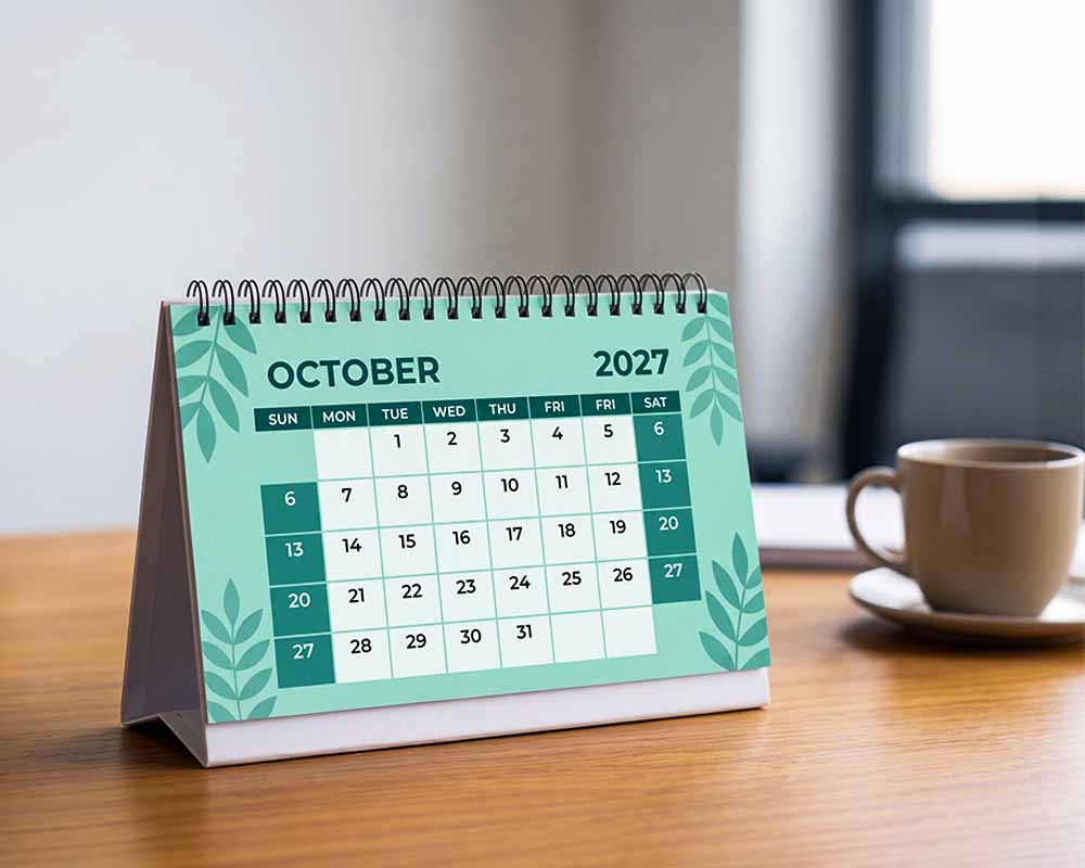 Office Desk Calendar Madurai