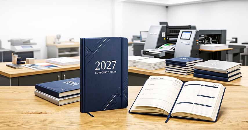Custom New Year Diary Printing