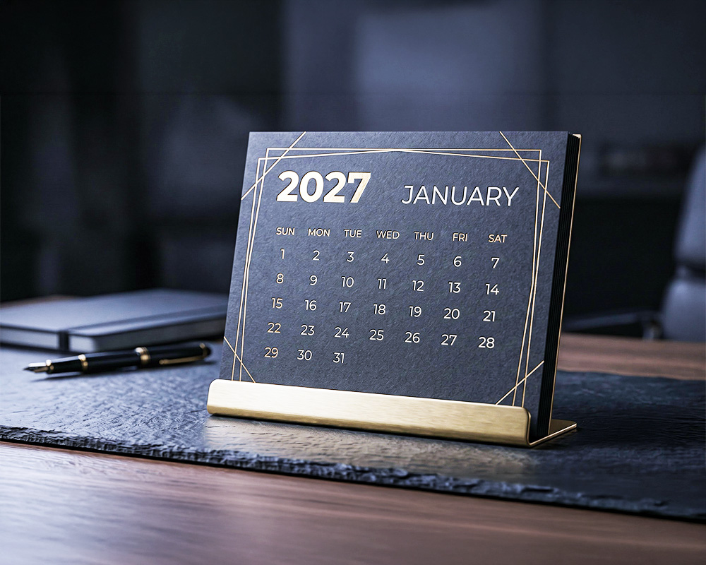 Monthly Desk Calendars