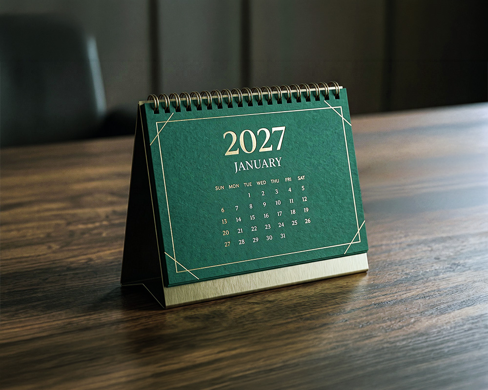 Office Table Calendar