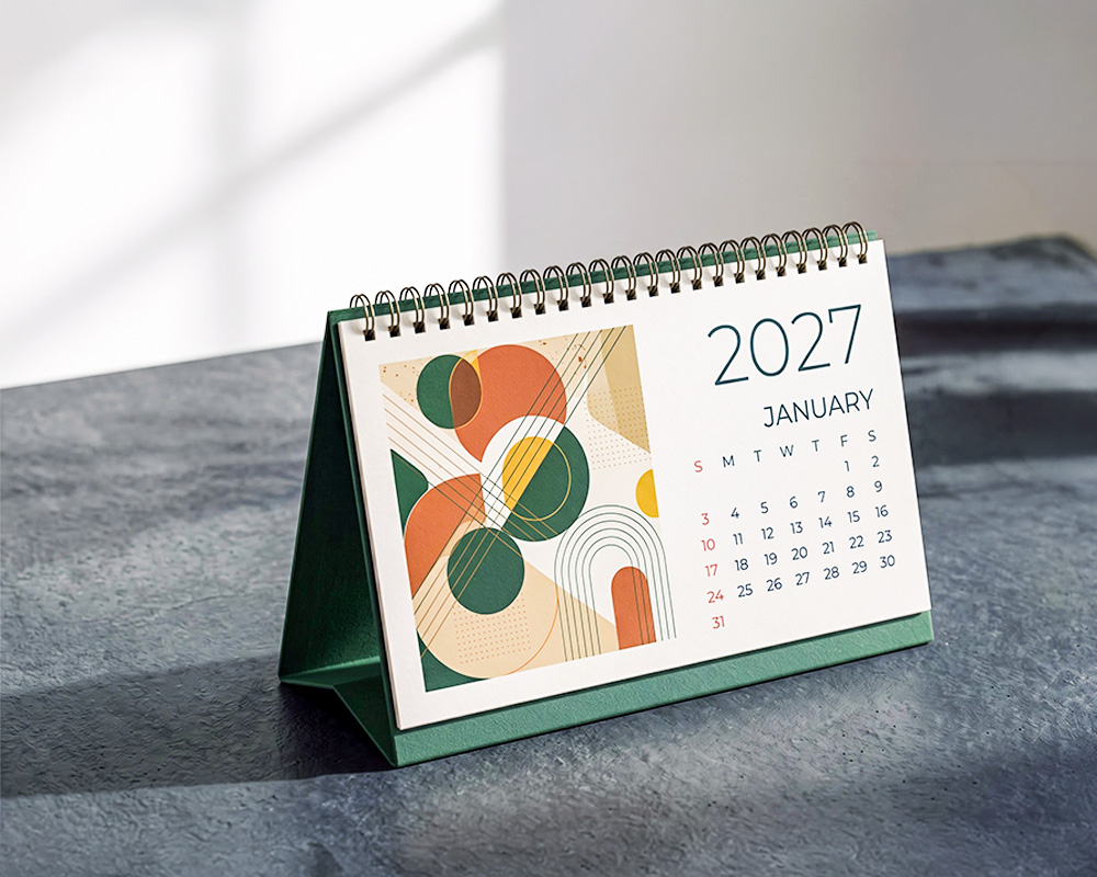 Personalized Desk Calendar