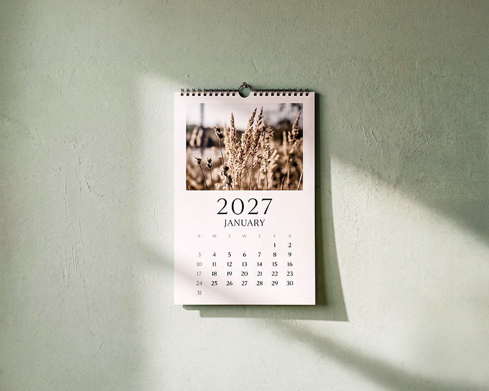 Photo Wall Calendar Printing