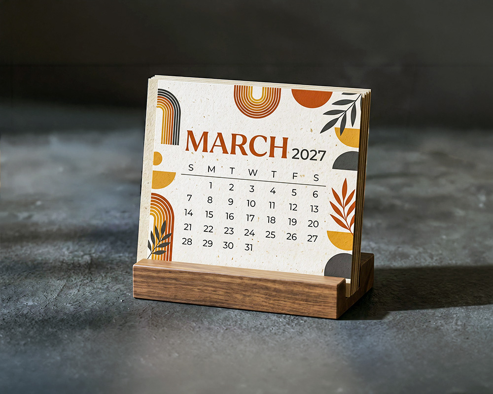 Printed Desk Calendars