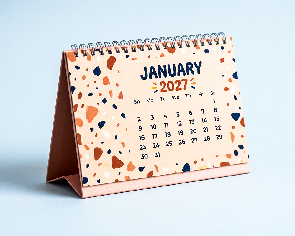 Table Calendar Printing
