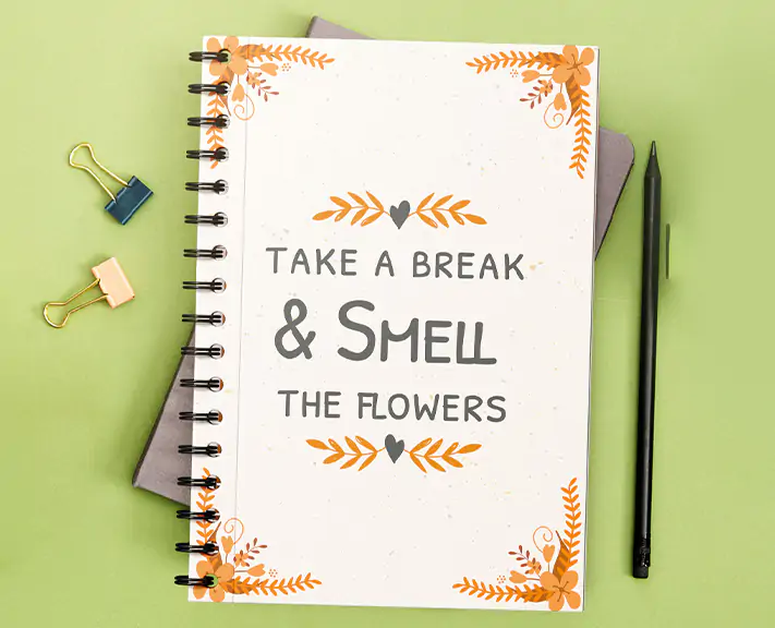 Text Printed Notebook in Bangalore