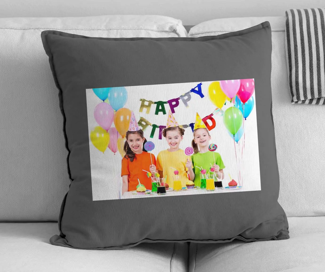pillow photo print