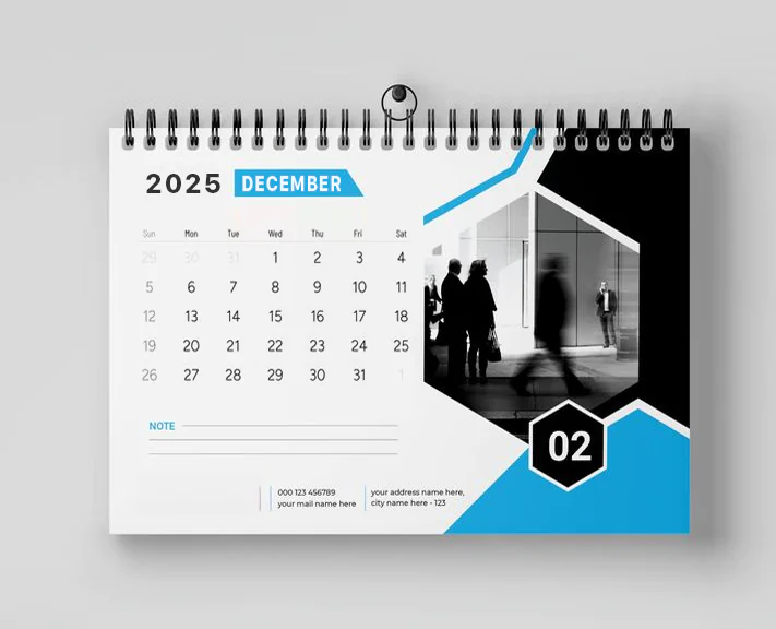 Desk Calendar Printing