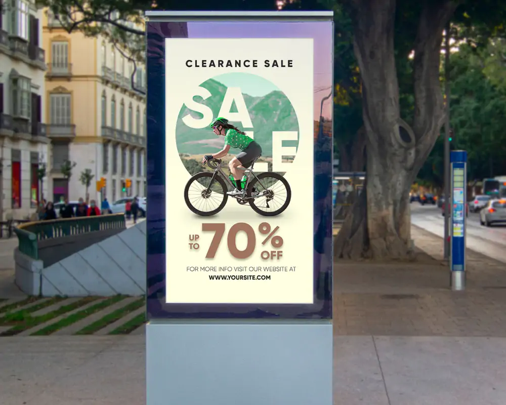 outdoor wall graphics