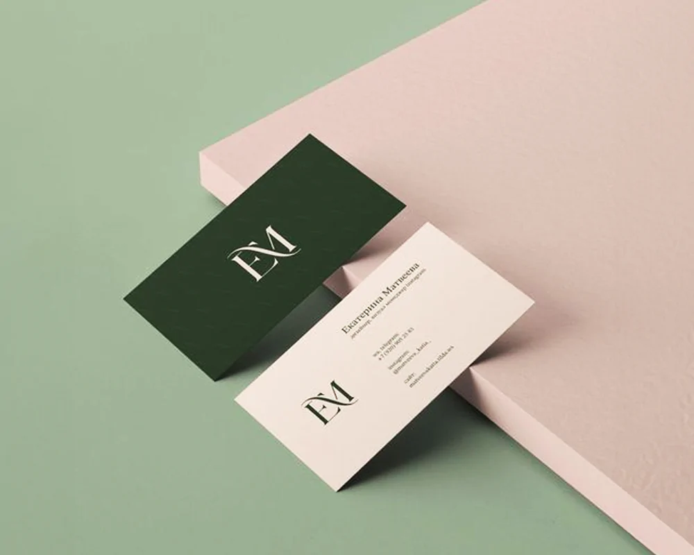 Custom Visiting Card Design