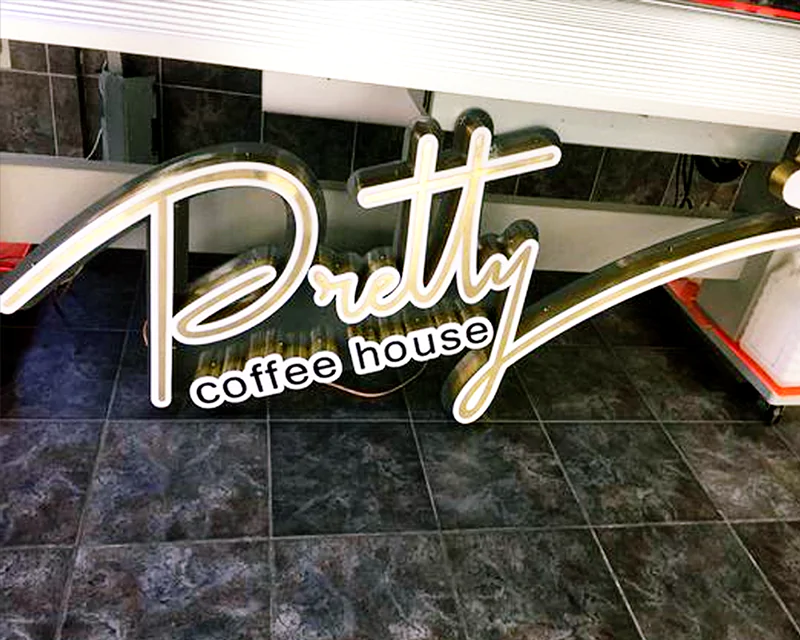 Acrylic Led Sign board Design