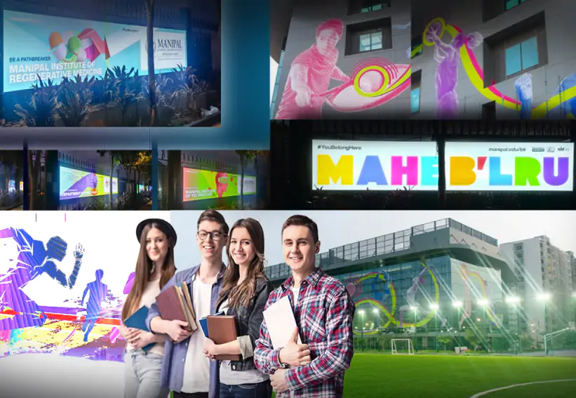 Retro Graphics LED Lighting Board Project in Manipal